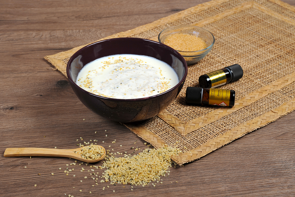 Joghurtmischung - Zitrusjoghurt mit ätherischen Ölen von STYX Naturcosmetic