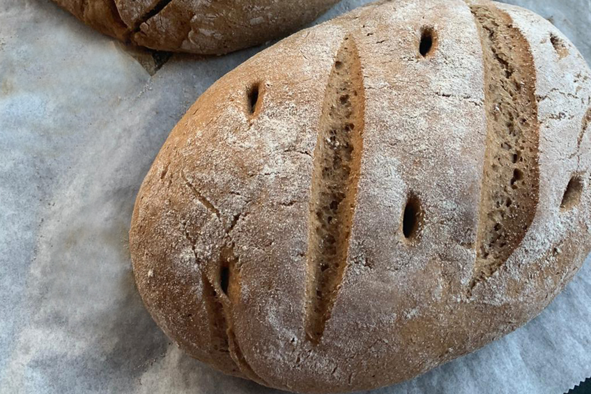 DIY Brot fuer den Osterschinken_