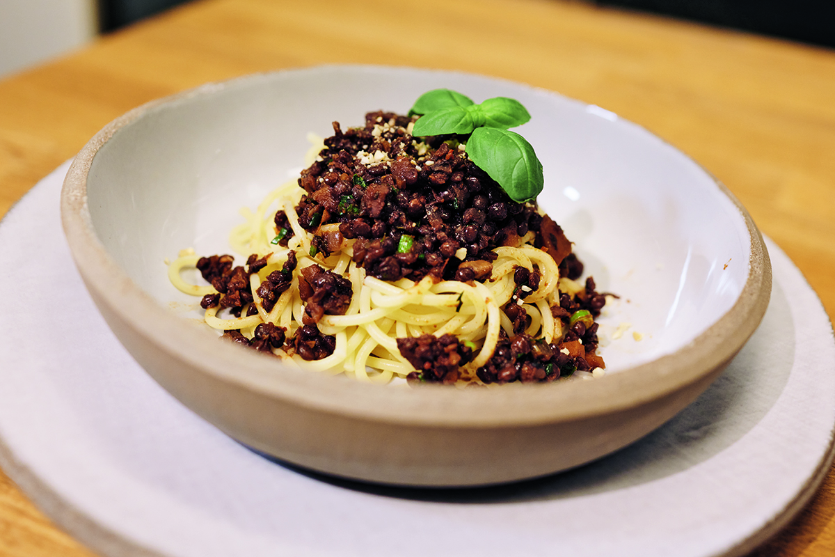 Linsen Bolognese