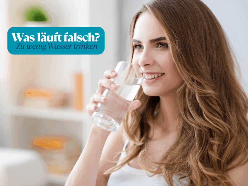 Wasser trinken