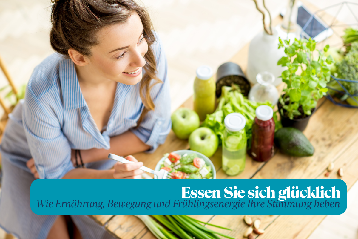 Essen Sie sich glücklich